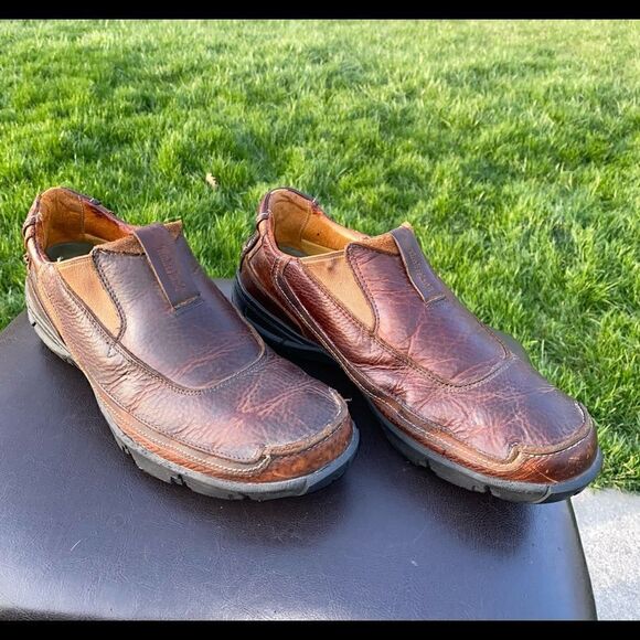 Timberland Speke 80549 Men's Slip-On Brown Leather Loafers Shoes Size 11M - Picture 2 of 11